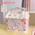 Axyaa Cute House Money Box Piggy Bank for Kids & Adults, Big Size Savings Box