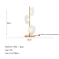 Axyaa Lava Glass Sofa Floor Lamp for Elegant Living Room Décor