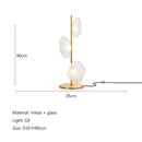 Axyaa Lava Glass Sofa Floor Lamp for Elegant Living Room Décor