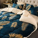 Axyaa Plush Winter Blanket - Super Thick Milk Fleece Comforter