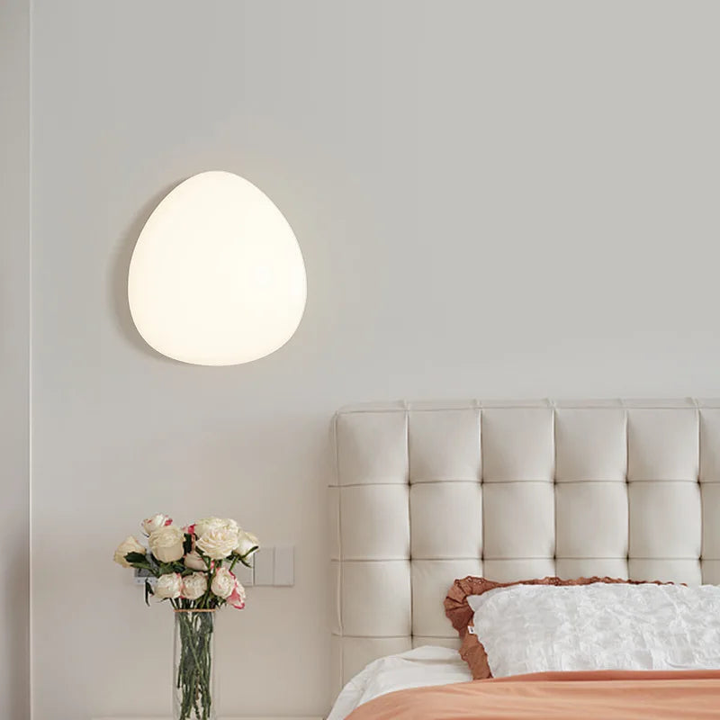 Axyaa White Cloud Modern Wall Light for Bedroom, Living Room, Study, and Hallway