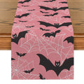 Halloween Spider Table Runner by Axyaa for Home Dining and Party Decor