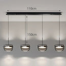 Axyaa Modern LED Ring Pendant Light Chandeliers for Living and Dining Room