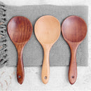 Axyaa Wooden Rice Spoon Japanese Style Kitchen Tableware