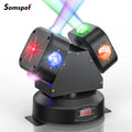Axyaa 120W RGBW Laser Beam Moving Head Light for DJ Party Concert Stage