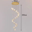 Axyaa Modern LED Chandelier Pendant Light for Dining Room Ceiling, Decorative Interior Lighting