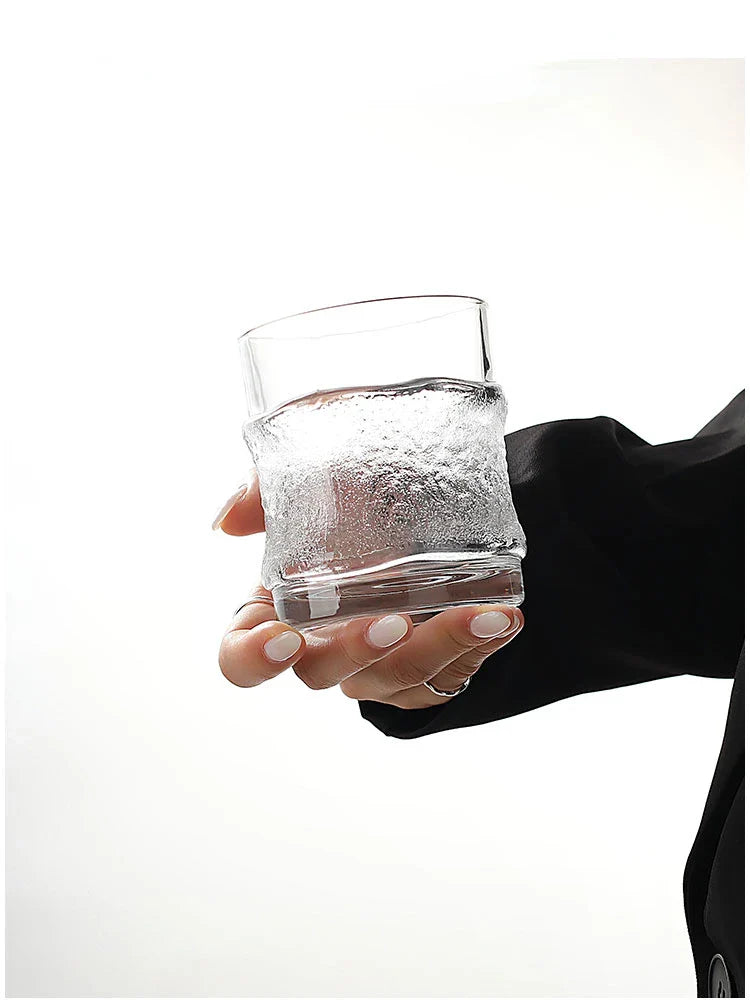 Axya Whisky Glass Cup Set | Japanese Style Beer Mug | Premium Handmade Ice Cup