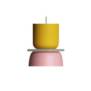 Axyaa Modern Macaron Pendant Light: Colorful Iron LED Hanging Lamp