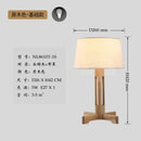 Axyaa Wabi-sabi Solid Wood Floor Lamp LED E27 Zen Art Decor Corner Stand Lighting