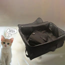 Axyaa Foldable Cat Litter Box: Portable & Waterproof for Travel, Home, Outdoor.