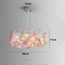 Axyaa Colorful Murano Glass Crystal Pendant Light: Modern Lighting for Living Room, Bedroom, Kitchen