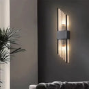 Axyaa Gold LED Wall Lamp Modern Light Luxury Sconce for Living Room Bedroom