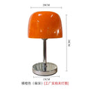 Axyaa Nordic Cream Wind Glass Mushroom Table Lamps for Bedroom & Living Room