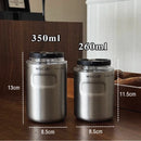 Axyaa Stainless Steel Coffee Mug with Straw, Leak-Proof Car Thermos, 350ml Fashion Thermal Flask