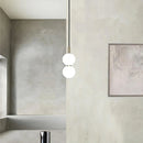 Axyaa Glass Ball Cluster Pendant Light for Living Room, Bedroom, and Staircase
