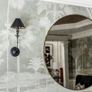 Axyaa Black Cloth Wall Lamp for Living Room Bedroom Study Staircase