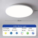 Axyaa LED Three Proofings Ceiling Lamp for Living Room, Bedroom, Kitchen - Modern Indoor Lighting Fixtures