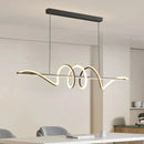 Axyaa LED Pendant Chandelier Modern Dining Room Lighting Fixture