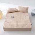 Axyaa Waterproof Mattress Cover with 3D Air Fabric & Soybean Fiber Filling