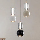 Axyaa Nordic Iron Glass Chandelier LED Lighting for Home Decor