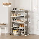 Axyaa Shoe Rack Tower Shelf Cabinet: Stackable, Multi-Function Organizer for Boots and Shoes