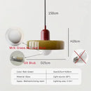 Axyaa Macaron Glass Hanging Chandelier for Living Room, Bedroom, Restaurant, Bar