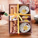 Axyaa Ceramic Sushi Plate Set of 6
