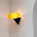 Nordic Glass Mirror Wall Lamp by Axyaa - Vintage Bauhaus Design Night Light