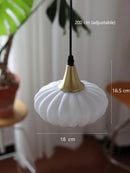 Axyaa Japanese Glass Pendant Lights Scandinavian Luxury Pendant Lamp
