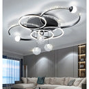 Axyaa LED Ring Ceiling Lamp | Gold Bedroom Study Living Room Light