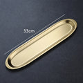 Axyaa Stainless Steel Shrimp Slide Plate: Retro Japanese Sushi Tray and Hot Pot Dinner Plate