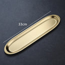 Axyaa Stainless Steel Shrimp Slide Plate: Retro Japanese Sushi Tray and Hot Pot Dinner Plate