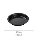 Axyaa Carbon Steel Non-stick Pizza Pan for Baking, Crisping, Bacon, Chips & More