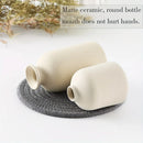 Axyaa Rustic Ceramic Vase Set for Modern Farmhouse Decor