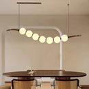 Axyaa Modern Living Room Chandeliers - Indoor LED Ceiling Lamp Hanging Lights