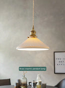 Axyaa Ceramic Pendant Lamp for Kitchen Island & Dining Room - Nordic Style Home Decor