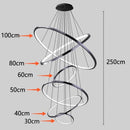 Axyaa Nordic Stair Chandelier, Pendant Lights, Ceiling Light for Living, Bedroom, Dining Room