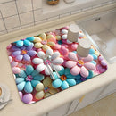 Axyaa 3D Visual Effect Drain Mat - Absorbent, Non-Slip, Anti-Mildew Kitchen Tableware Mat