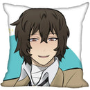Axyaa Dazai Bungou Stray Dogs Pillow Case 40X40, 45X45cm