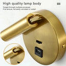 Axyaa LED Wall Lamp with Switch for Bedroom Hotel Decor