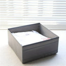 Axyaa Underwear Drawer Organizer Box for Wardrobe Clothes, Bras, Socks, Pants & More