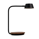 Axyaa Dimmable Wood Desk Lamp for Bedroom and Office Decor