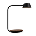 Axyaa Wood Color Desk Lamp - Dimmable Touch Switch, Ideal for Bedroom, Office, and Hotel