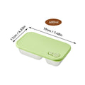 Axyaa Stainless Steel Lunch Box: Sealed Leak Proof Bento Box for Kids, Students, Travel