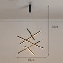 Axyaa LED Pendant Chandelier Light for Modern Living and Dining Room Lighting