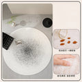 Axyaa Round Fluffy Bedroom Rug Soft Plush Living Room Carpet Modern Minimalist Decoration