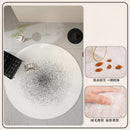 Axyaa Round Fluffy Bedroom Rug Soft Plush Living Room Carpet Modern Minimalist Decoration