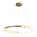 Axyaa Nordic Round Pendant Lamp, Postmodern Lighting Fixture for Dining, Living, Study Room