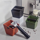 Axyaa Coffee Knock Box - Espresso Grounds Container Barista Bucket Bin Anti-Slip