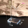 Acrylic Jewelry Bracelet Display Stand by Axyaa - Transparent Holder Rack for Beads & Pendants
